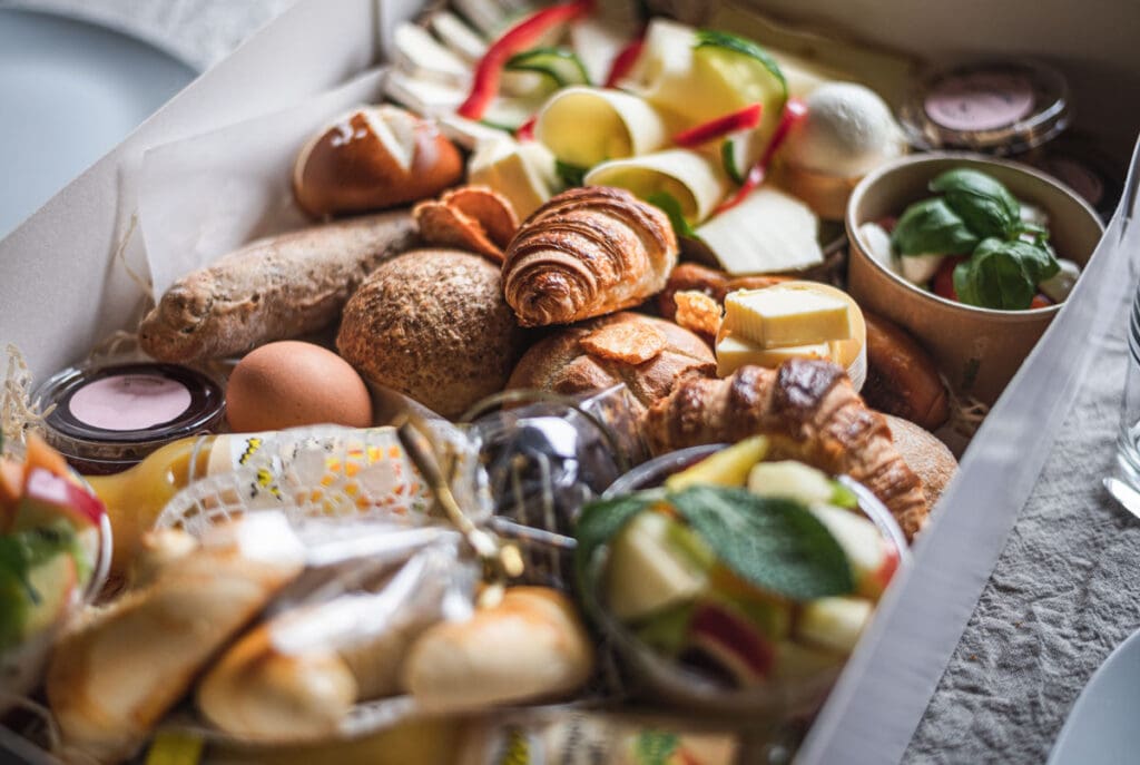 Private breakfast - breakfast service at the Aparthotel Mariengut in Wagrain, Salzburger Land