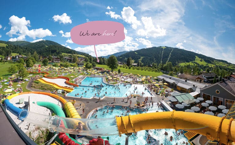 Wasserwelt Wagrain - nähe Mariengut, Aparthotel in Wagrain