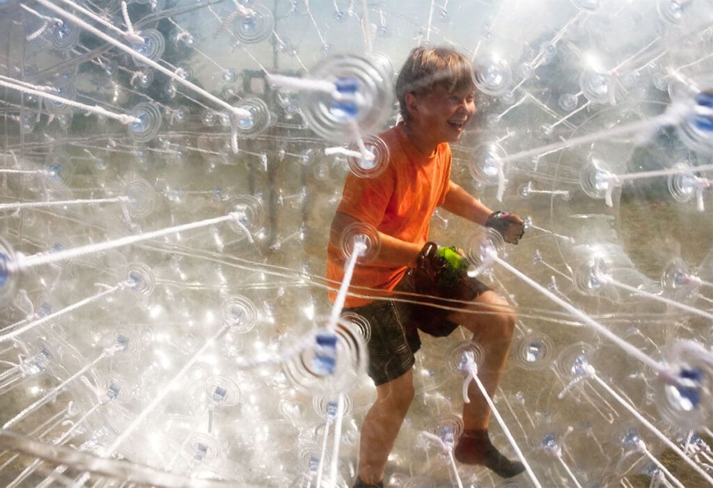 Zorbing - Aktivurlaub in Salzburg